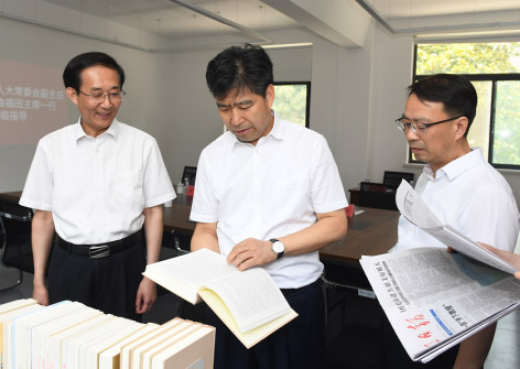 曲福田赴淮安开展省社科联十四五发展规划编制和社科工作调研