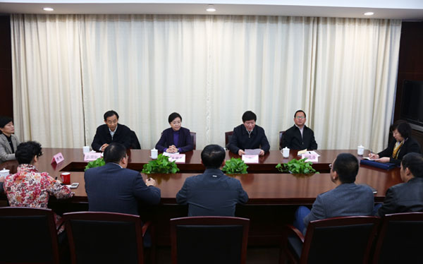 刘德海就任省社科联党组书记 王燕文部长作重要讲话