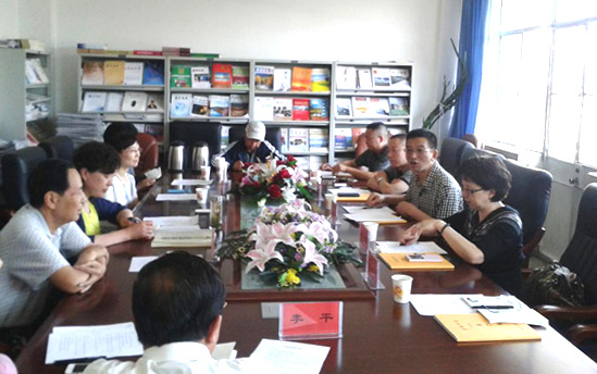 省社科联副巡视员金晓瑜等赴青海省社科联调研