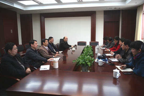 新疆社科联哈力克副主席一行在江苏调研考察